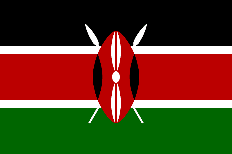 drapeau Kenya