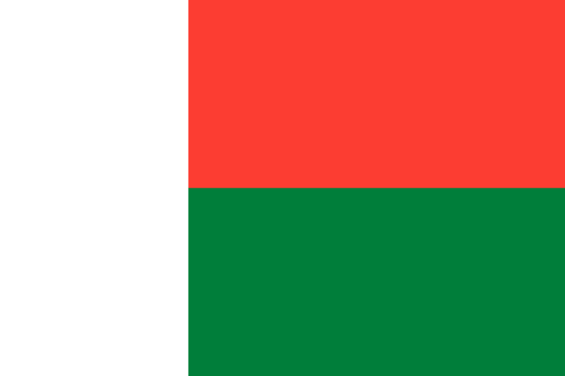 drapeau Madagascar