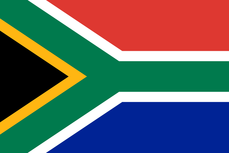 drapeau Afrique du Sud