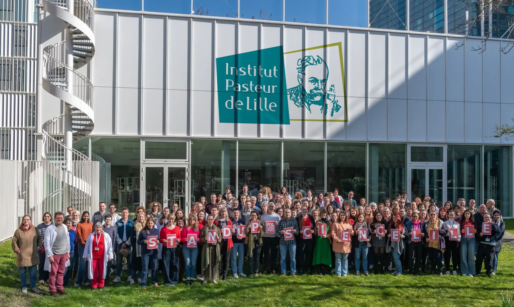 L’Institut Pasteur de Lille soutient le mouvement Stand Up for Science Stand Up for Science