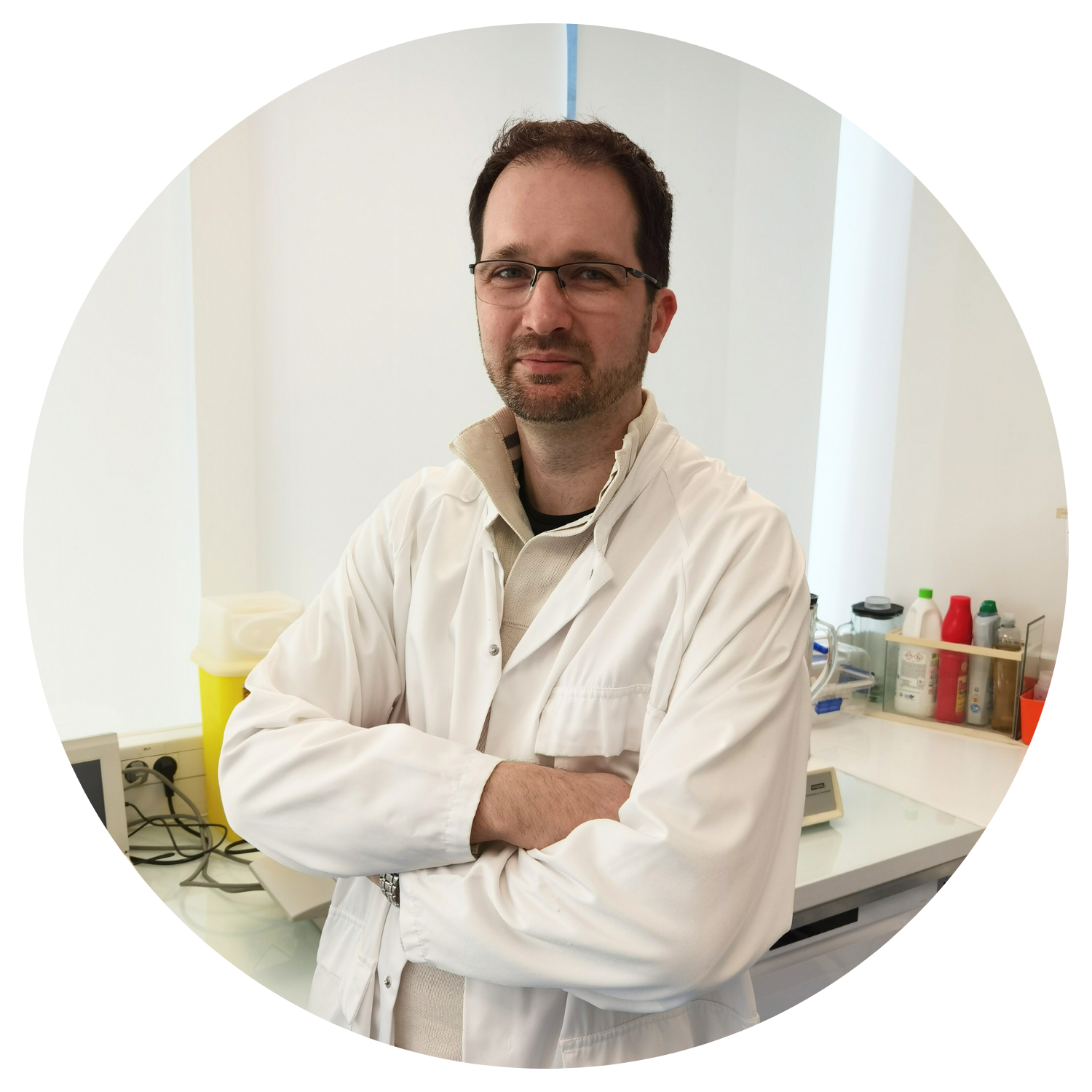 Schistosomiase maladie parasitaire Jerôme Vicogne, directeur de recherche CNRS, qui étudie la schistosomiase, maladie parasitaire